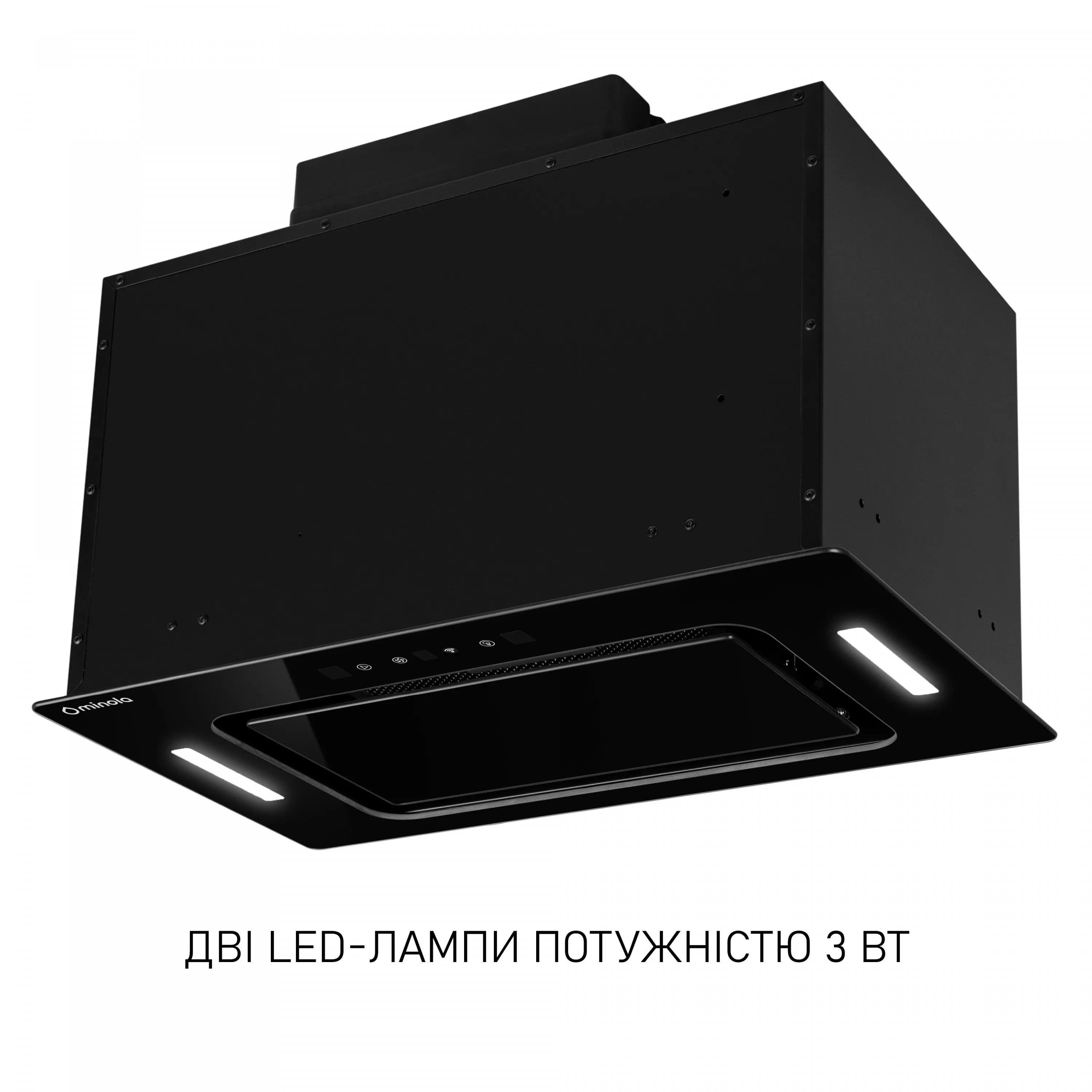 ➤Купити витяжку повновбудовану Minola BGH 5977 BL Silent в Києві